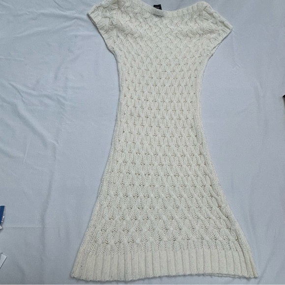 New Directions Sweater Dress Pullover Cap Sleeve - Picture 8 of 9